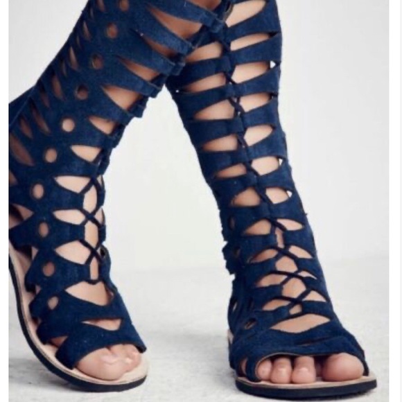 Jeffrey Campbell X Free People Valencia Tall Gladiator Sandals - Picture 11 of 16